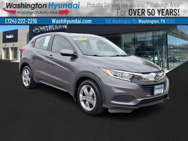 Gray 2020 Honda HR-V SUV / Crossover All-Wheel Drive Continuously Variable Transmission
