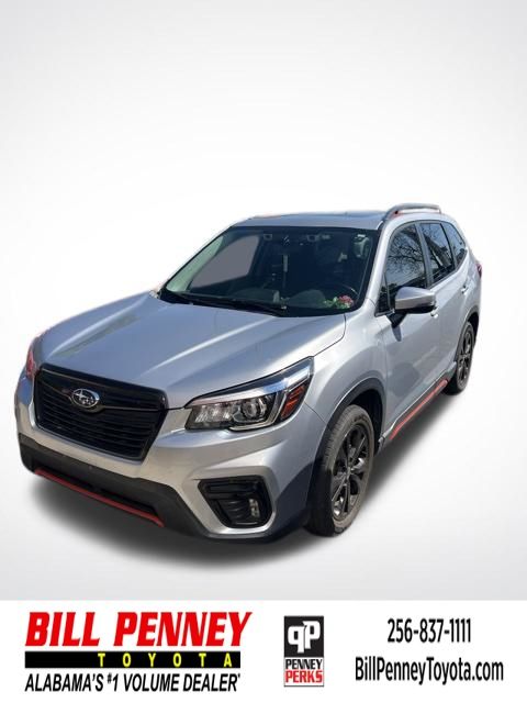 Ice Silver Metallic 2020 Subaru Forester 2.5i Sport AWD SUV / Crossover All-Wheel Drive Continuously Variable Transmission