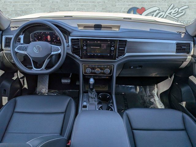 2023 Volkswagen Atlas 3.6L V6 SE w/Technology White at Stokes Volkswagen