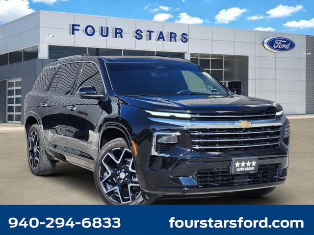 Mosaic Black Metallic 2025 Chevrolet Traverse SUV / Crossover Four-Wheel Drive 8-Speed Automatic