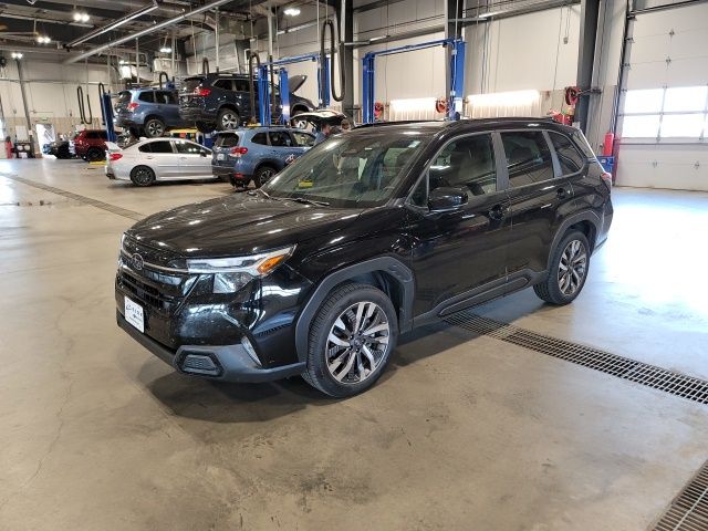2026 Crystal Black Silica Subaru Forester Touring AWD SUV