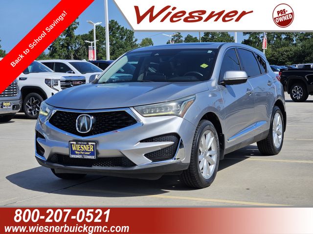 Lunar Silver Metallic 2019 Acura RDX SUV / Crossover All-Wheel Drive Automatic