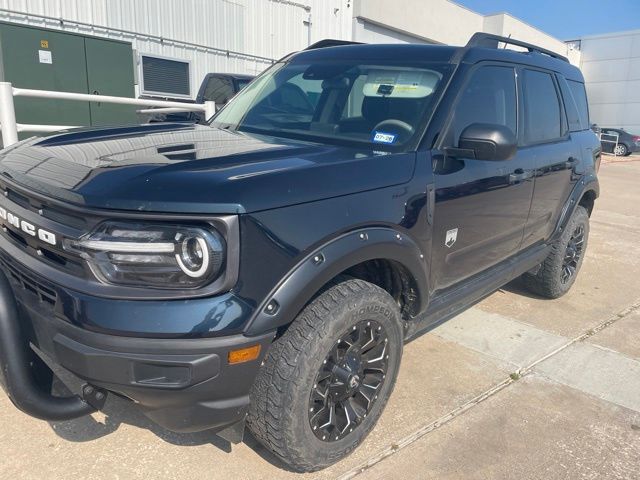 Blue Metallic 2023 Ford Bronco Sport SUV / Crossover All-Wheel Drive 8-Speed Automatic