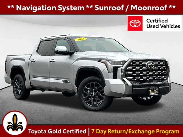Celestial Silver Metallic 2025 Toyota Tundra Pickup Truck Four-Wheel Drive Automatic