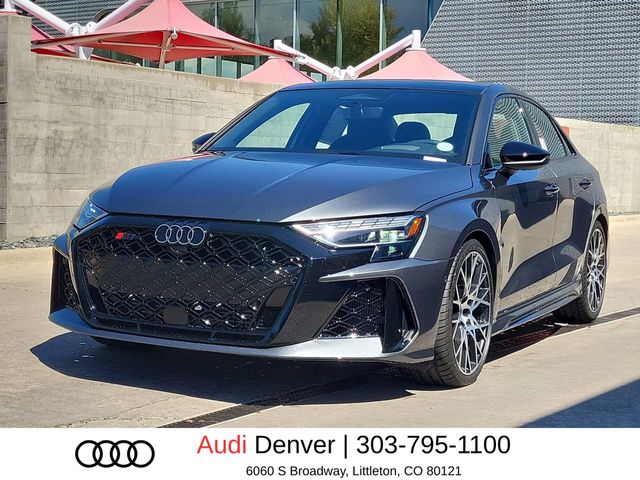 Daytona Gray Pearl Effect 2026 Audi RS 3 Sedan All-Wheel Drive 7-Speed Automatic