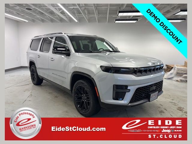 Silver Zynith 2026 Jeep Grand Wagoneer L SUV / Crossover Four-Wheel Drive 8-Speed Automatic