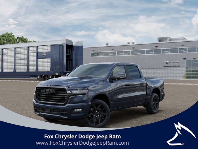 Forged Blue Metallic 2026 RAM 1500 Pickup Truck Four-Wheel Drive 8-Speed Automatic