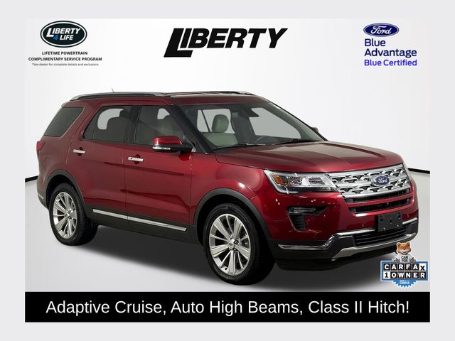 Ruby Red Metallic Tinted Clearcoat 2019 Ford Explorer SUV / Crossover Front-Wheel Drive Automatic