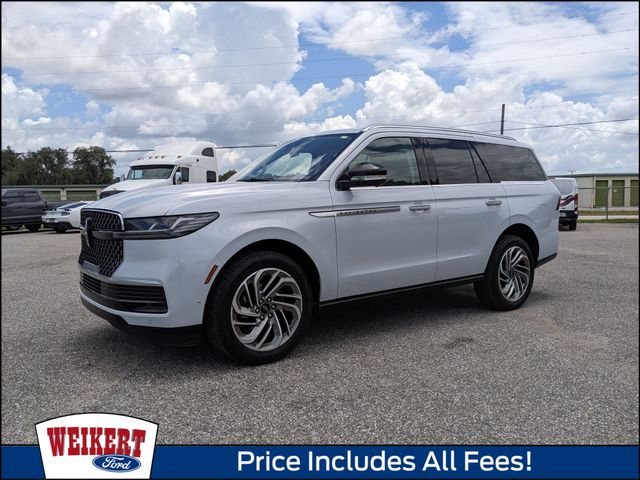 Crystal White 2025 Lincoln Navigator SUV / Crossover Four-Wheel Drive Automatic