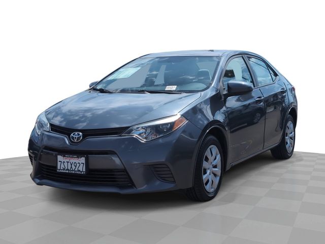 Slate Metallic 2016 Toyota Corolla LE Sedan Front-Wheel Drive Continuously Variable Transmission