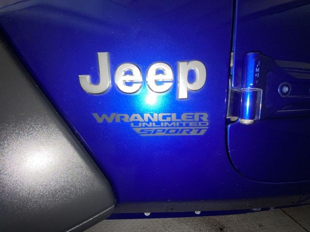 Used 2019 Blue Jeep Unlimited Sport S image 26