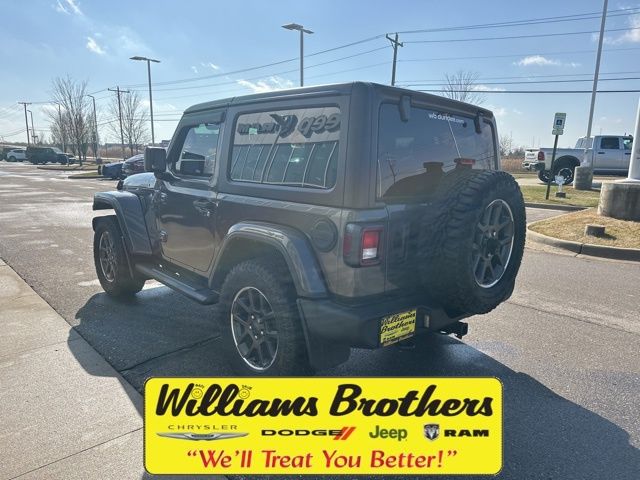 2021 Jeep Wrangler Sport - Granite Crystal Metallic Clearcoat exterior view 8