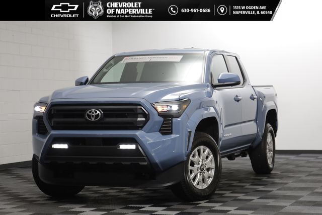 Blue 2026 Toyota Tacoma Pickup Truck Four-Wheel Drive 8-Speed Automatic