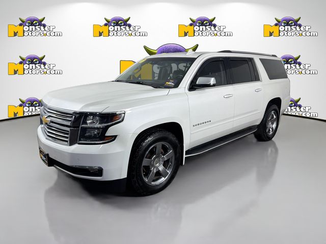 White 2017 Chevrolet Suburban 1500 Premier 4WD SUV / Crossover Four-Wheel Drive 6-Speed Automatic Overdrive