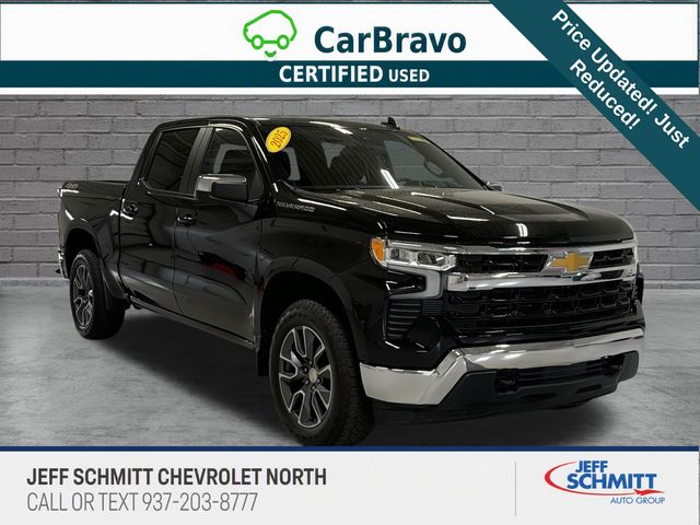 Black 2025 Chevrolet Silverado 1500 Pickup Truck Four-Wheel Drive 8-Speed Automatic