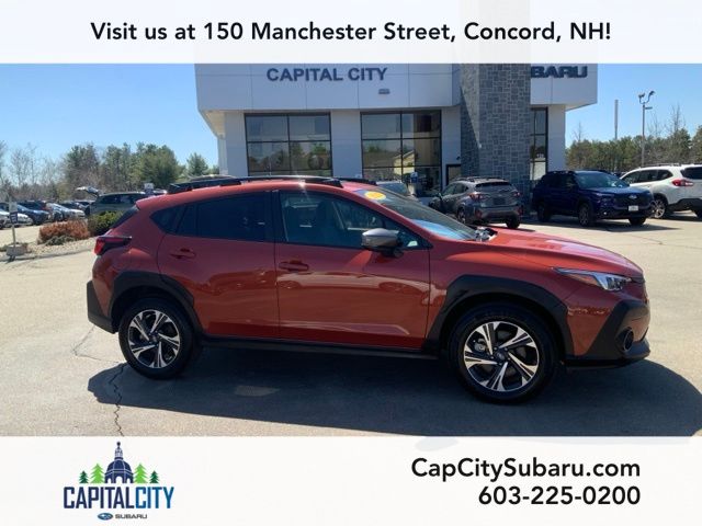 Sun Blaze Pearl 2025 Subaru Crosstrek Premium AWD SUV / Crossover All-Wheel Drive Continuously Variable Transmission