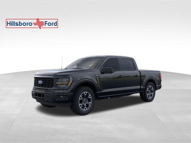2025 Agate Black Metallic Ford F-150 STX RWD Truck