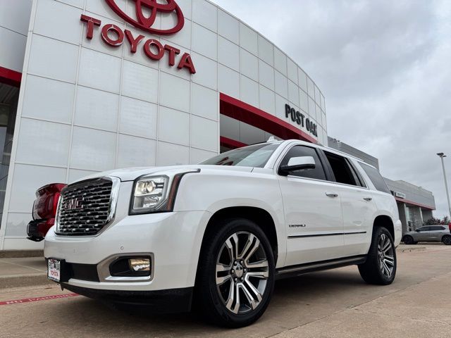 White Frost Tricoat 2019 GMC Yukon Denali RWD SUV / Crossover 4X2