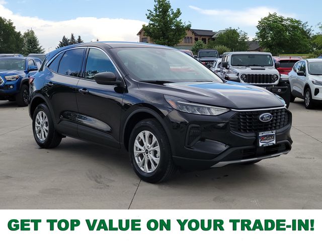 Agate Black Metallic 2024 Ford Escape SUV / Crossover All-Wheel Drive 8-Speed Automatic