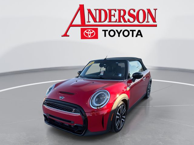 Chili Red 2024 MINI Cooper Convertible Front-Wheel Drive 7-Speed Automatic