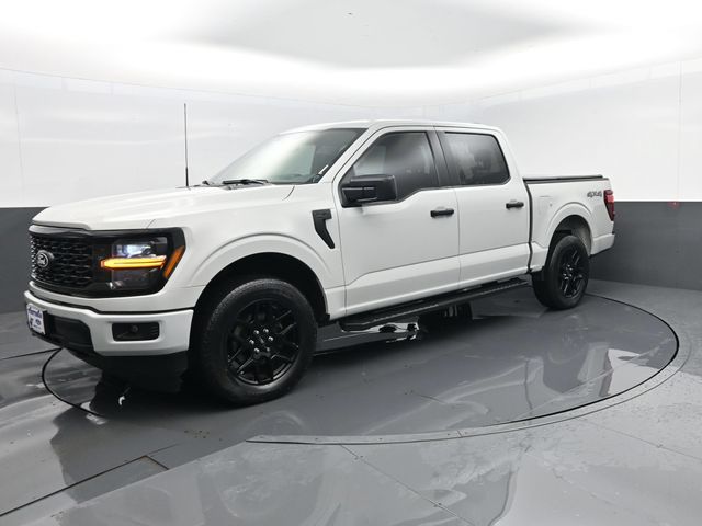 Gray 2024 Ford F-150 Pickup Truck Four-Wheel Drive Automatic