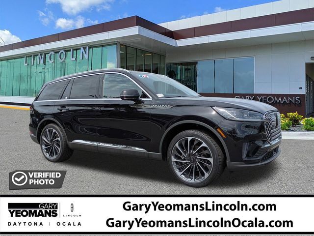 Black Metallic 2026 Lincoln Aviator Reserve AWD SUV / Crossover All-Wheel Drive Automatic