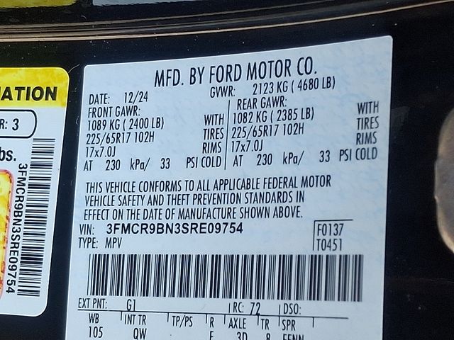 Used 2025 Ford Bronco Sport SUV