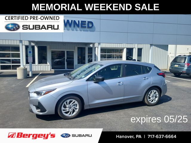 Ice Silver Metallic 2025 Subaru Impreza AWD Wagon All-Wheel Drive Continuously Variable Transmission