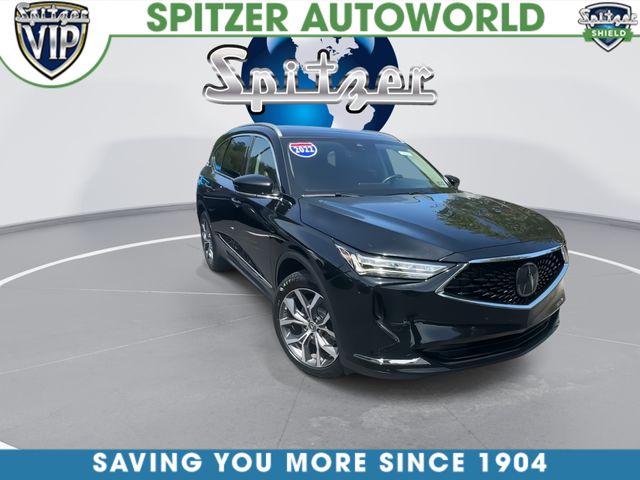 2022 Acura MDX Technology Black at Bob Ruth Ford