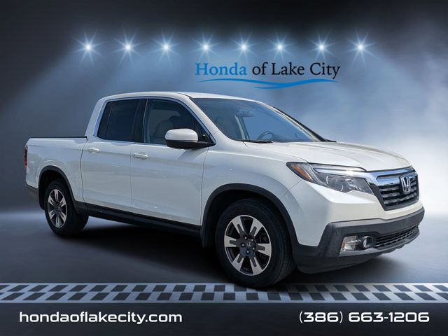 White Diamond Pearl 2018 Honda Ridgeline RTL Pickup Truck Front-Wheel Drive 6-Speed Automatic