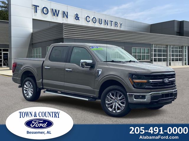 Marsh Gray 2025 Ford F-150 Pickup Truck Four-Wheel Drive Automatic