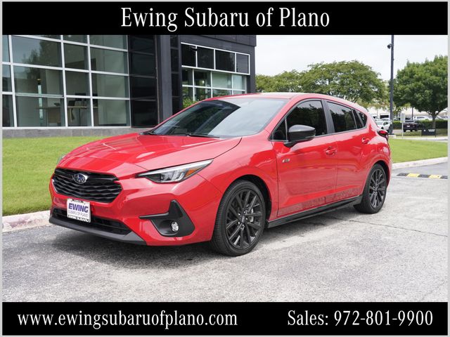 Pure Red 2025 Subaru Impreza RS AWD Wagon All-Wheel Drive Continuously Variable Transmission