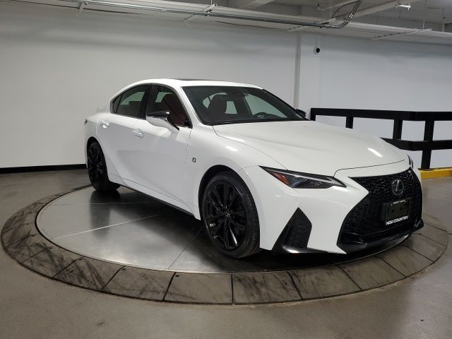 White 2024 Lexus IS Sedan 6-Speed Automatic
