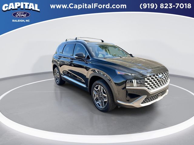 Used 2023 Black Noir Pearl Hyundai Limited image 2