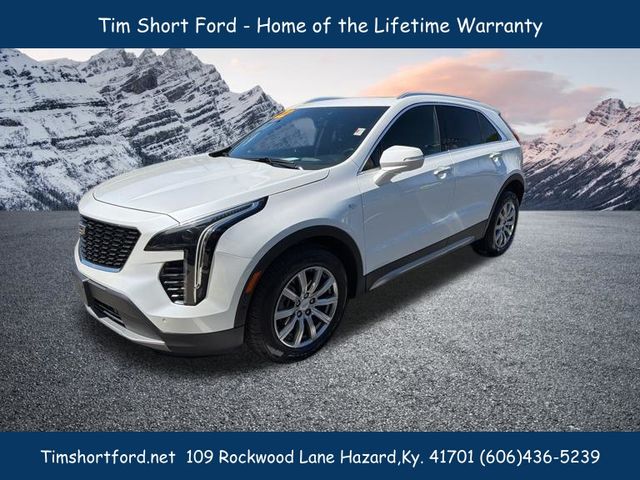 White 2022 Cadillac XT4 Premium Luxury AWD SUV / Crossover Four-Wheel Drive 9-Speed Automatic