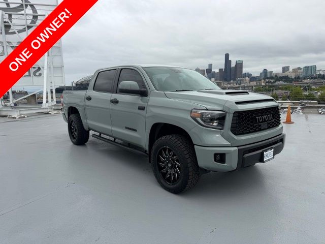 Lunar Rock 2021 Toyota Tundra Pickup Truck Four-Wheel Drive 6-Speed Automatic