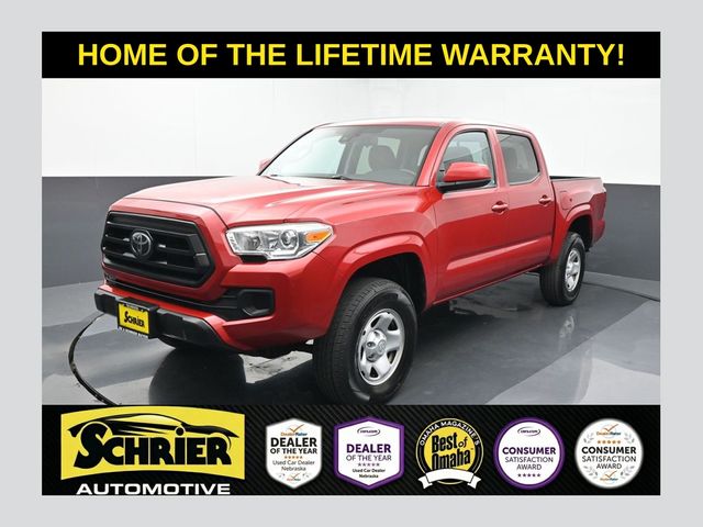 Barcelona Red Metallic 2021 Toyota Tacoma Pickup Truck Four-Wheel Drive 6-Speed Automatic
