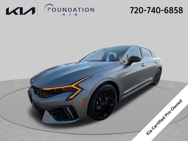Steel Matte Gray 2026 Kia K5 Sedan Front-Wheel Drive 8-Speed Automatic