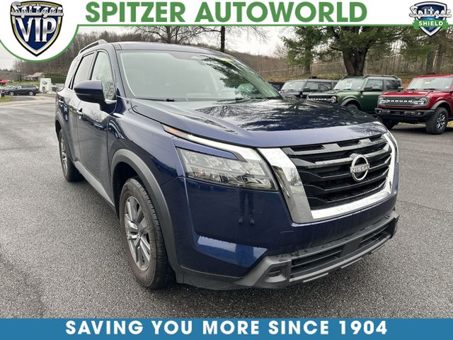 Deep Ocean Blue Pearl 2024 Nissan Pathfinder SV 4WD SUV / Crossover All-Wheel Drive 9-Speed Automatic