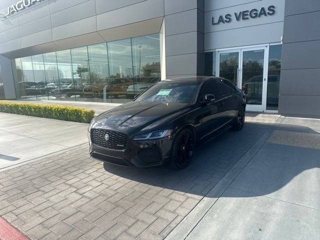 Black 2024 Jaguar XF Sedan All-Wheel Drive 8-Speed Automatic