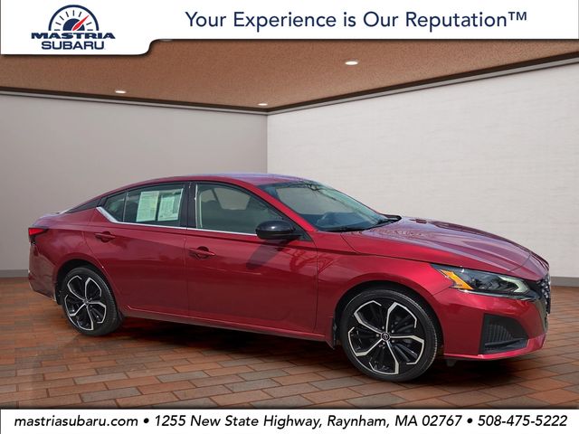 Red (Scarlet Ember) 2024 Nissan Altima Sedan All-Wheel Drive Continuously Variable Transmission