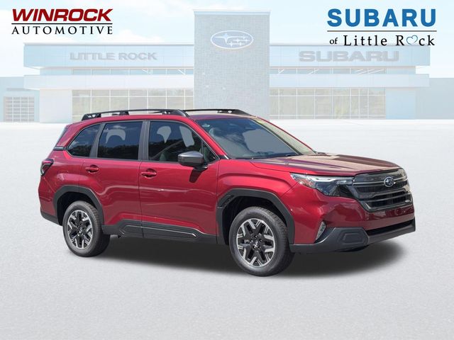Crimson Red 2026 Subaru Forester Crossover AWD SUV / Crossover All-Wheel Drive Continuously Variable Transmission