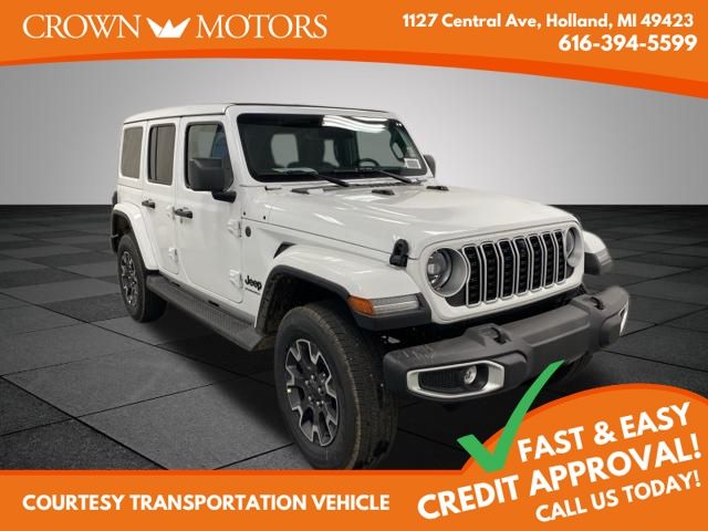 Bright White Clearcoat 2026 Jeep Wrangler SUV / Crossover Four-Wheel Drive 8-Speed Automatic