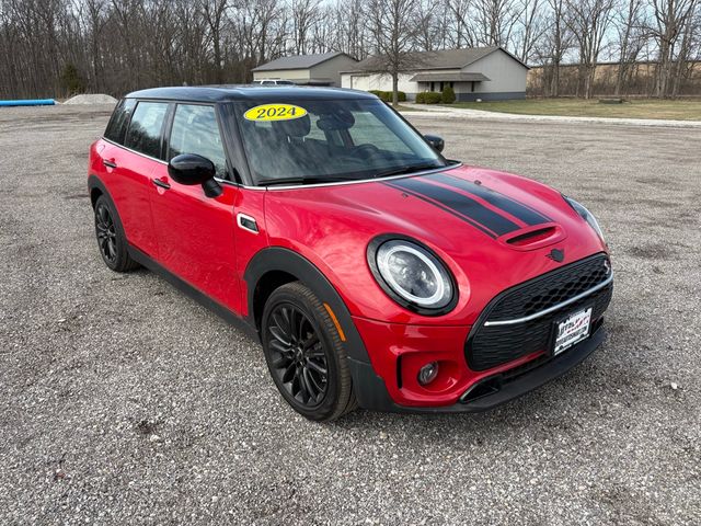 Chili Red 2024 MINI Cooper Clubman Wagon Front-Wheel Drive 7-Speed Automatic