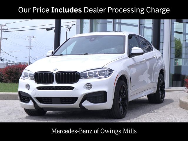 Alpine White 2018 BMW X6 SUV / Crossover All-Wheel Drive 8-Speed Automatic