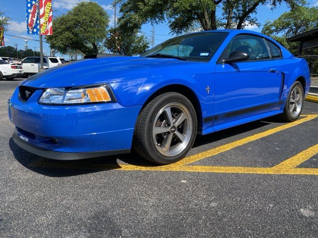 Sonic Blue Clearcoat Metallic 2003 Ford Mustang Mach 1 Coupe RWD Convertible 4-Speed Automatic Overdrive