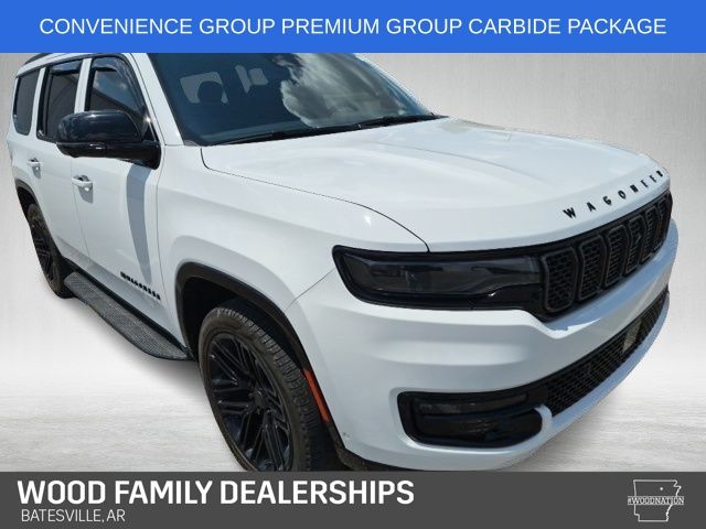 Bright White Clearcoat 2025 Jeep Wagoneer SUV / Crossover Four-Wheel Drive 8-Speed Automatic