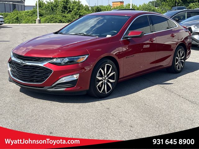 Radiant Red Tintcoat 2025 Chevrolet Malibu RS FWD Sedan Front-Wheel Drive Continuously Variable Transmission