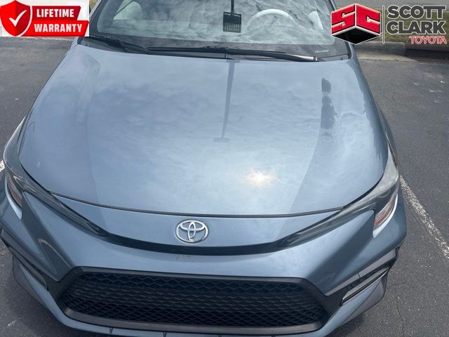 Celestite 2021 Toyota Corolla Sedan Front-Wheel Drive Continuously Variable Transmission