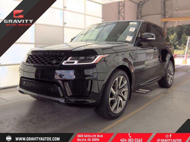 Black 2022 Land Rover Range Rover Sport Pickup Truck All-Wheel Drive 8-Speed Automatic